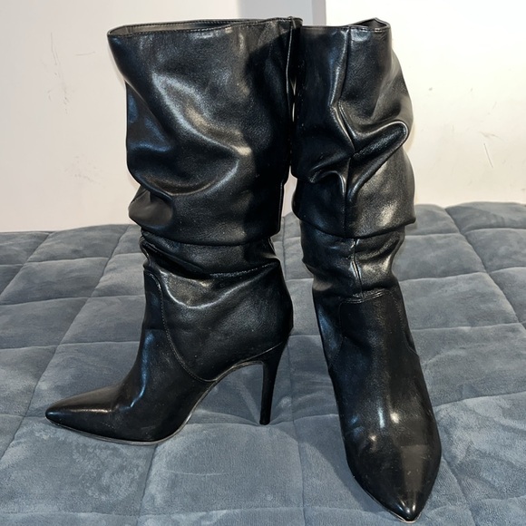 Jessica Simpson Calf-Length Slouch Boots - Picture 2 of 5